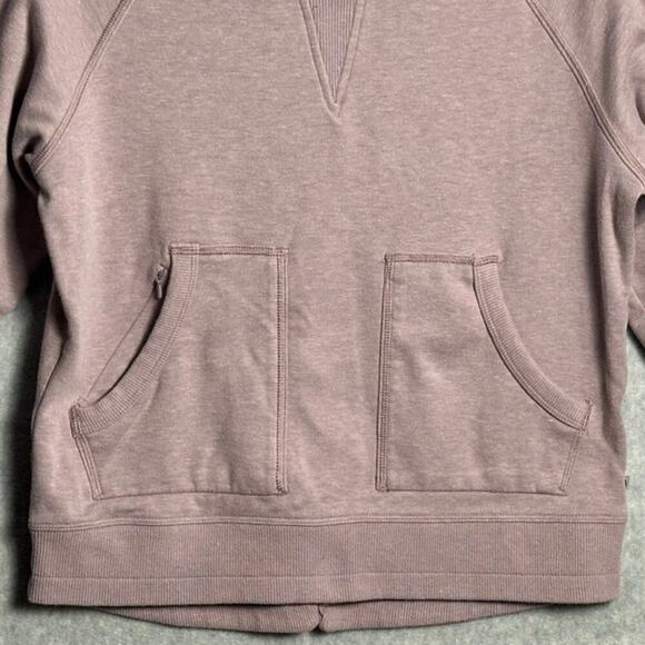 Mountain‎ Hardwear Sz S Lavender Pullover Hoodie Sweatshirt Cropped thumbholes - Picture 6 of 10